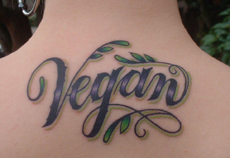 Обзор веганских татуировок