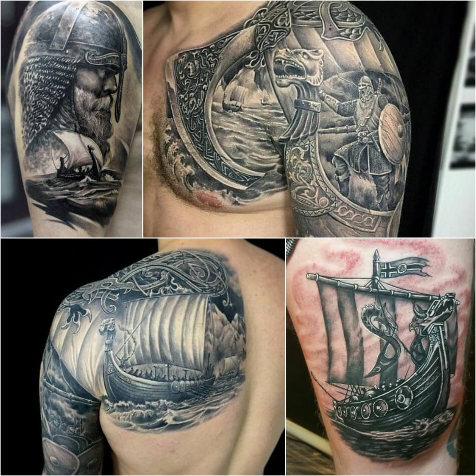 Лучшие татуировки викингов