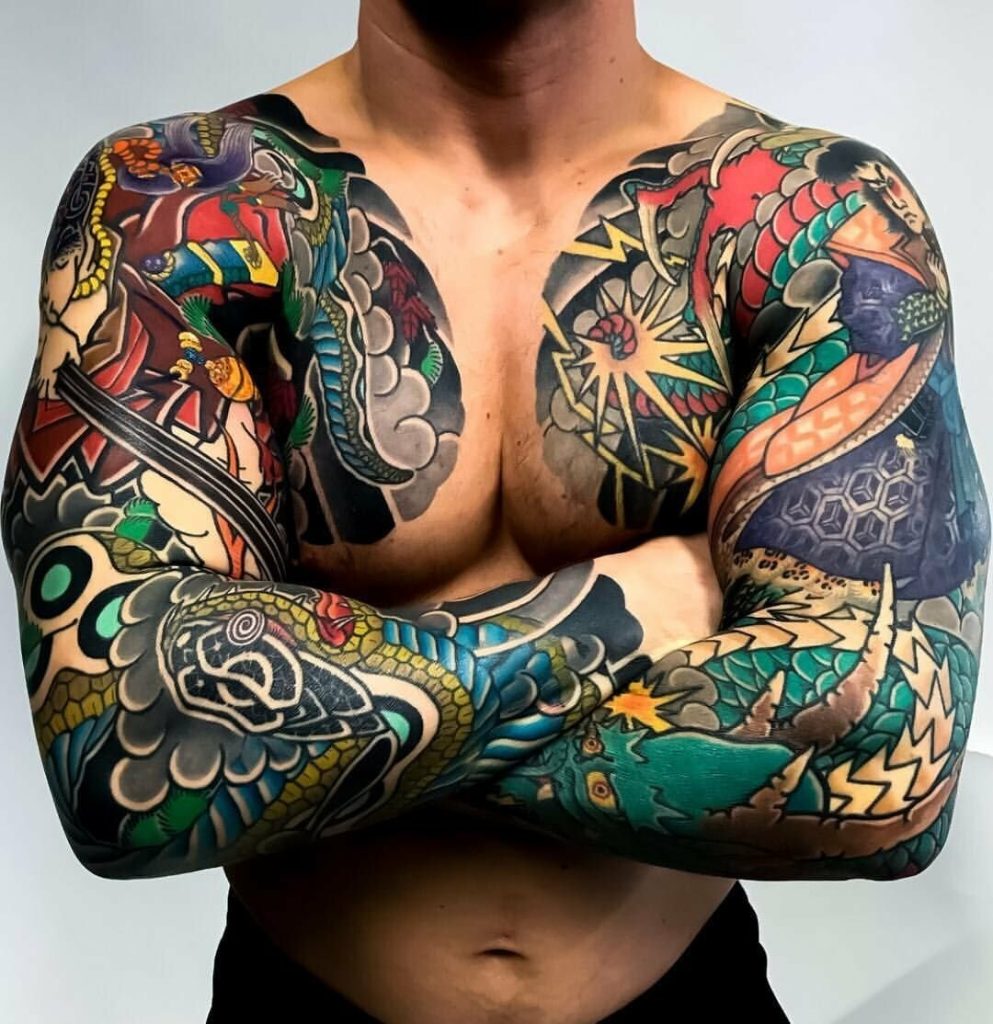 Стили татуировок — Япония, традиционная японская татуировка (Japanese tattoo)