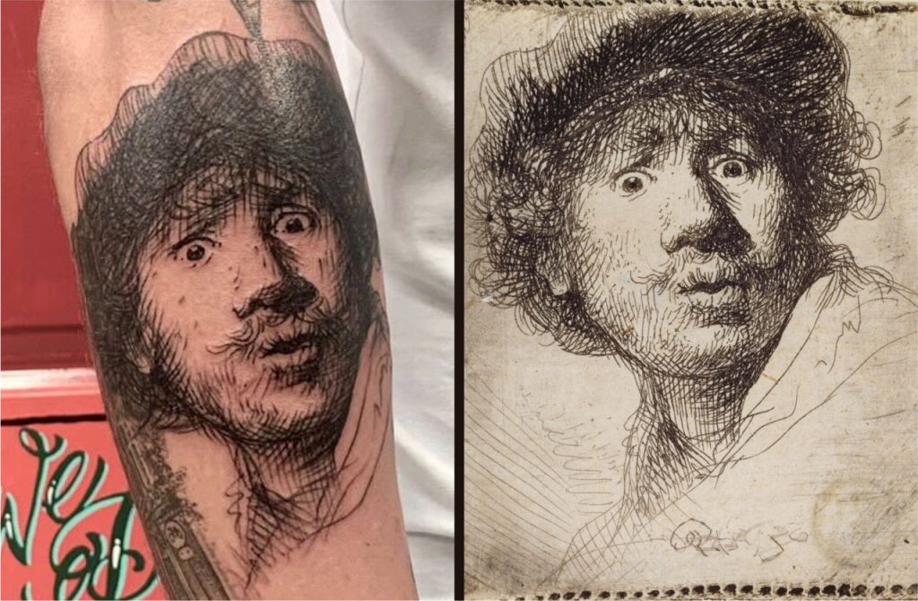 Музей Рембрандта будет делать татуировки